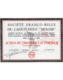Sté Franco-Belge du Caoutchouc Mousse