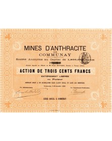 Mines d'Anthracite de Communay