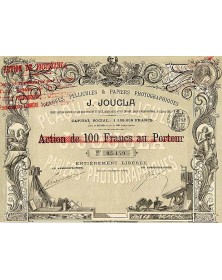 Plaques, Pellicules & Papiers Photographiques J. Joucla