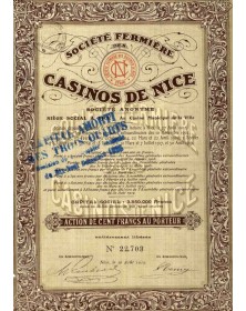 Sté Fermière des Casinos de Nice