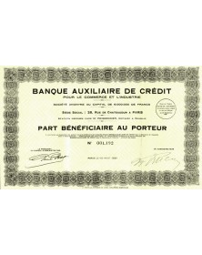 Banque Auxiliarie de Crédit