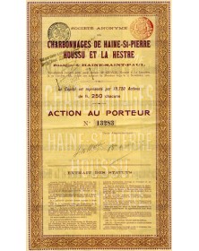 S.A. des Charbonnages de Haine-St-Pierre Houssu et la Hestre
