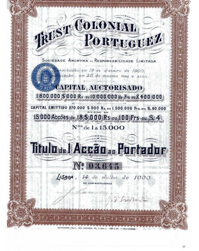 Trust Colonial Portuguez