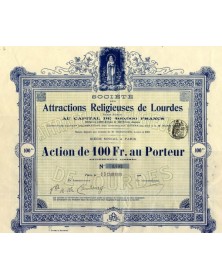 Sté des Attractions Religieuses de Lourdes