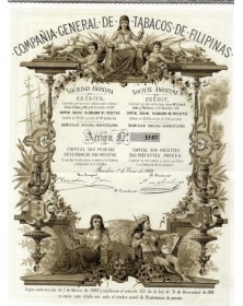 Compañia Generale de Tabacos de Filipinas, S.A. de Crédit. 1882