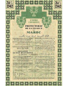Protectorat de la France au Maroc (Empire Chérifien)