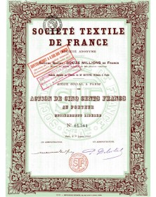 Sté Textile de France
