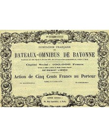 Bateaux-Omnibus de Bayonne