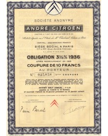 Sté Anonyme André Citroën