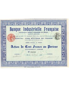 Banque Industrielle Française