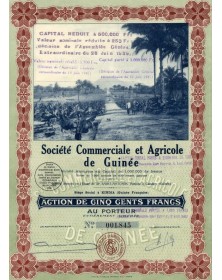 Sté Commerciale et Agricole de Guinée