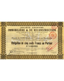 S.A. Immobilière & de Reconstruction