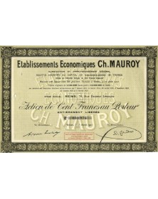 Ets Economiques Ch. Mauroy