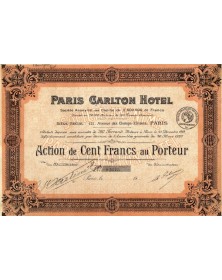 Paris Carlton Hotel