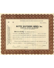 Butte Southern Mines, Inc.