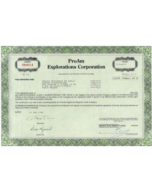 ProAm Explorations Corp.