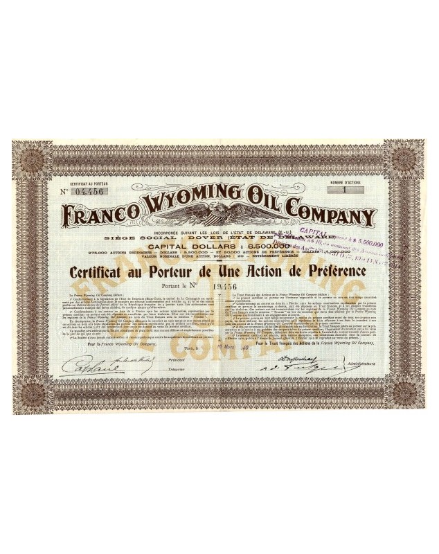 Franco Wyoming Oil Co. 