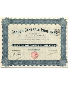Banque Centrale Parisienne