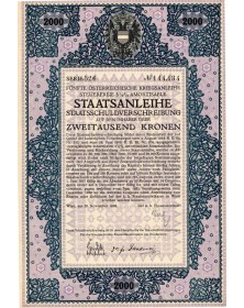 Fünfte Österreichische Kriegsanleihe 5.5% 1916 (5th War Loan)