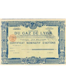 Cie du Gaz de Lyon
