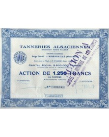 Tanneries Alsaciennes, formerly Tannerie Faller Alsace/Haut-Rhin 68