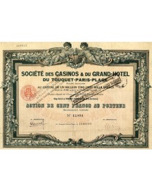 Société des Casinos & du Grand-Hôtel du Touquet-Paris-Plage North/Pas-de-Calais 62
