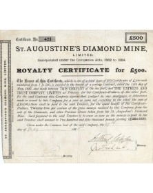 St Augustine's Diamond Mine Ltd