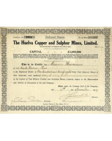 The Huelva Copper and Sulphur Mines, Ltd.