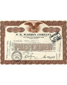 S.D. Warren Co. (Industrie du Bois)