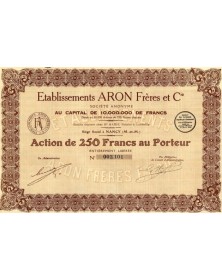 Ets Aron Frères et Cie (Textiles)