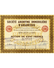 S.A. Immobilière d'Argenteuil