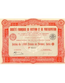 Société Française de Gestion et de Participation