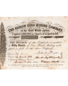 The Albion Gold Mining Co. on the Cost Book System