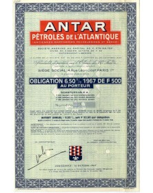 ANTAR Pétroles de l'Atlantique (Anciennes Raffineries Pechelbronn et Serco) 