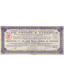 Alais, Froges & Camargue (Cie de Produits Chimiques)