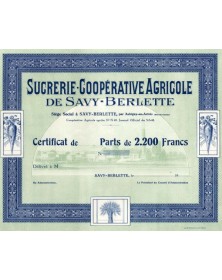 Sucrerie-Coopérative Agricole de Savy-Berlette