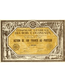 Compagnie Générale des Bois Coloniaux (CCBG)