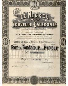 Le Nickel de la Nouvelle Calédonie, Société Minière et Métallurgique