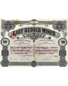 East Geduld Mines, Ltd. 