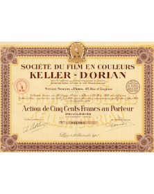 Société du Film en Couleurs Keller-Dorian (1925)