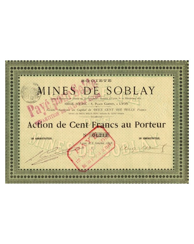 Société des Mines de Soblay