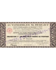 Automobiles  M. Berliet