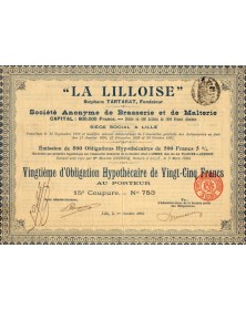 'La Lilloise'' S.A. de Brasserie et de Malterie (Stéphane Tartarat)
