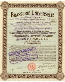 Brasserie Universelle Déjardin & Cie