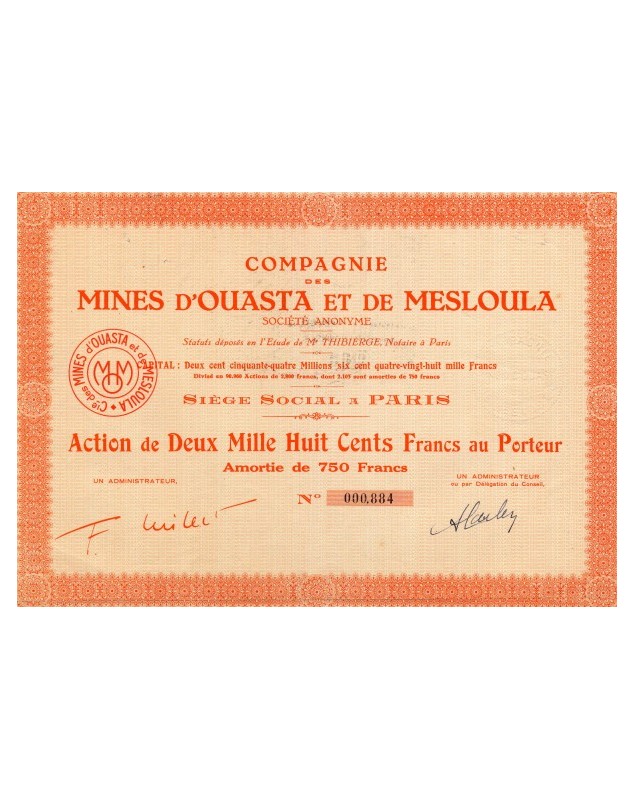Compagnie des Mines d'Ouasta et de Mesloula