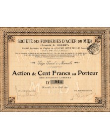 Société des Fonderies d'Acier du Midi (Procédé G. Robert)