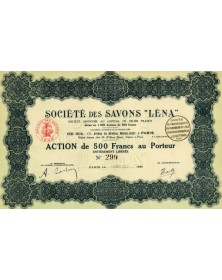 Sté des Savons -Léna-""