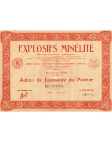 Explosifs Minélite S.A. Française