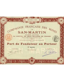 Compagnie Française des Mines San-Martin
