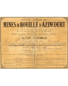 Société des Mines de Houille d'Azincourt